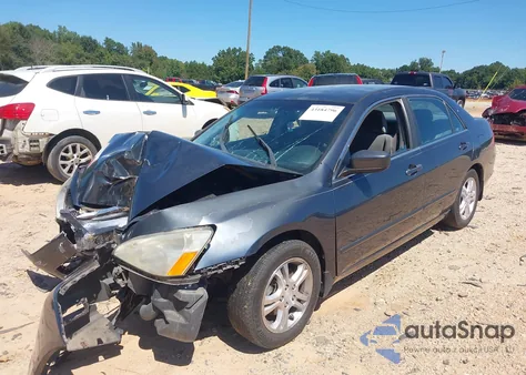 2007 Honda Accord 2.4 Se from USA, damaged, VIN 1HGCM56377A021627